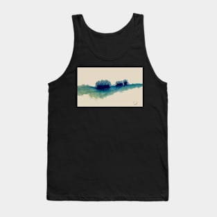 Blue Trees Tank Top